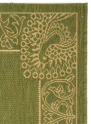 Safavieh Cy2965 Power Loomed 85.4% Polypropylene/10.4% Polyester/4.2% Latex Outdoor Rug CY2965-1E06-3