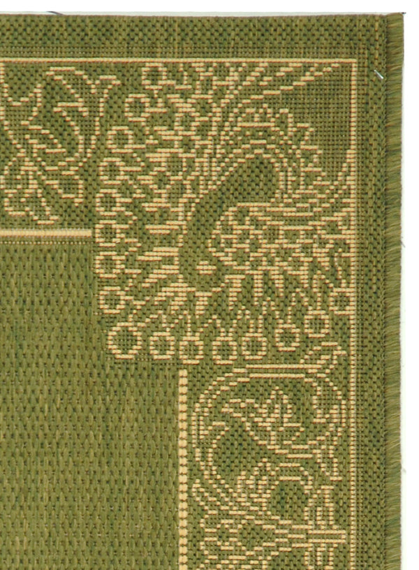 Safavieh Cy2965 Power Loomed 85.4% Polypropylene/10.4% Polyester/4.2% Latex Outdoor Rug CY2965-1E06-3