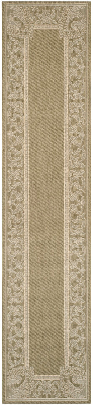 Safavieh Cy2965 Power Loomed 85.4% Polypropylene/10.4% Polyester/4.2% Latex Outdoor Rug CY2965-1E06-3