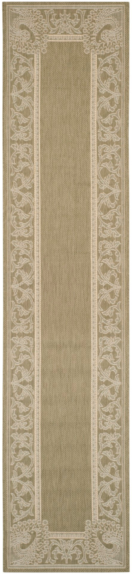 Safavieh Cy2965 Power Loomed 85.4% Polypropylene/10.4% Polyester/4.2% Latex Outdoor Rug CY2965-1E06-3