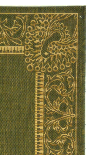 Safavieh Cy2965 Power Loomed 85.4% Polypropylene/10.4% Polyester/4.2% Latex Outdoor Rug CY2965-1E06-3