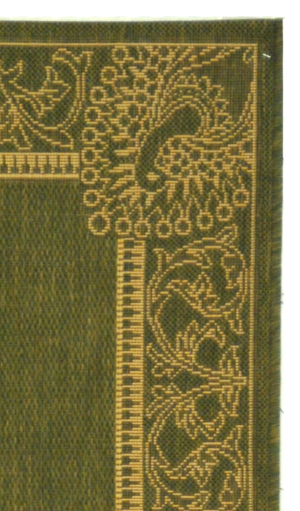 Safavieh Cy2965 Power Loomed 85.4% Polypropylene/10.4% Polyester/4.2% Latex Outdoor Rug CY2965-1E06-3