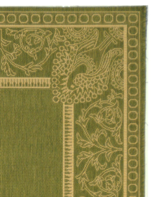 Safavieh Cy2965 Power Loomed 85.4% Polypropylene/10.4% Polyester/4.2% Latex Outdoor Rug CY2965-1E06-4