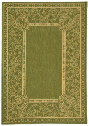 Safavieh Cy2965 Power Loomed 85.4% Polypropylene/10.4% Polyester/4.2% Latex Outdoor Rug CY2965-1E06-4