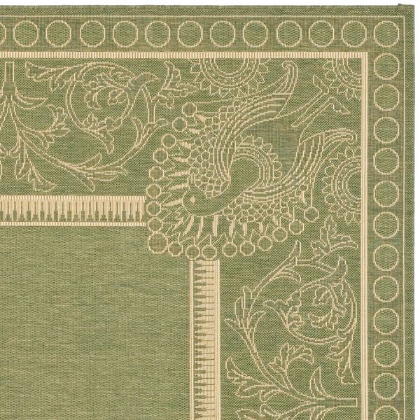 Safavieh Cy2965 Power Loomed 85.4% Polypropylene/10.4% Polyester/4.2% Latex Outdoor Rug CY2965-1E06-3