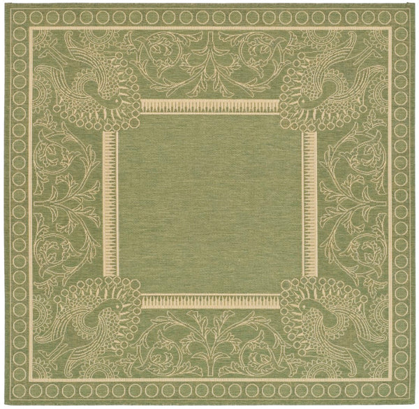 Safavieh Cy2965 Power Loomed 85.4% Polypropylene/10.4% Polyester/4.2% Latex Outdoor Rug CY2965-1E06-3