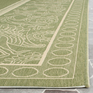 Safavieh Cy2965 Power Loomed 85.4% Polypropylene/10.4% Polyester/4.2% Latex Outdoor Rug CY2965-1E06-3