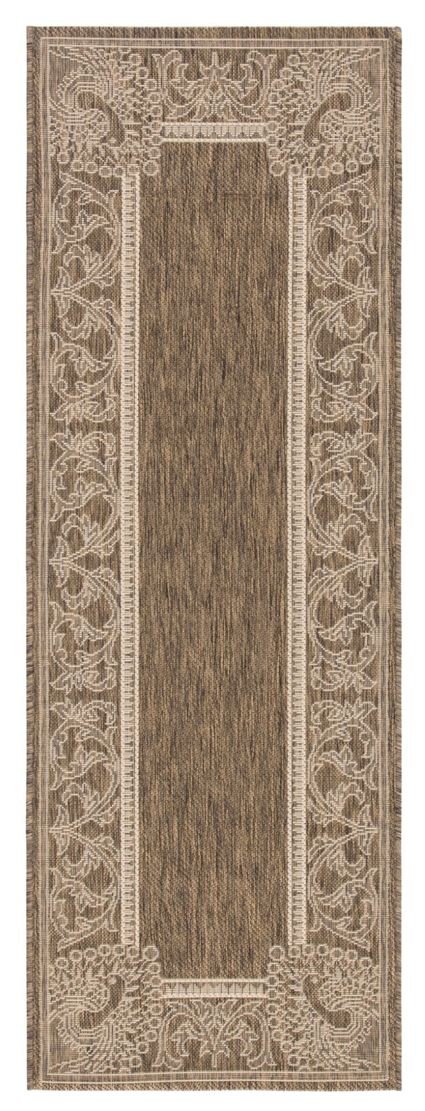Safavieh Cy2965 Power Loomed 85.4% Polypropylene/10.4% Polyester/4.2% Latex Outdoor Rug CY2965-3009-3