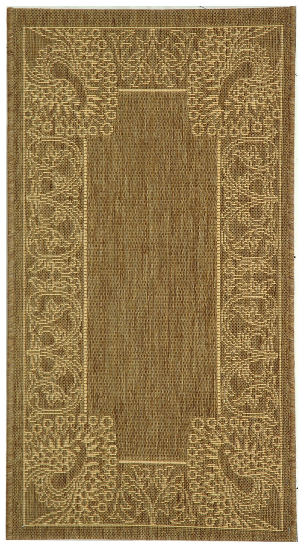 Safavieh Cy2965 Power Loomed 85.4% Polypropylene/10.4% Polyester/4.2% Latex Outdoor Rug CY2965-3009-3