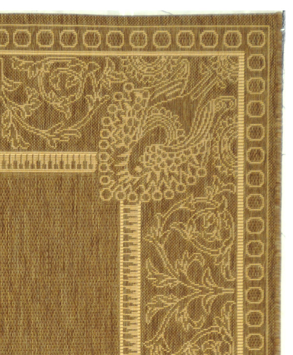 Safavieh Cy2965 Power Loomed 85.4% Polypropylene/10.4% Polyester/4.2% Latex Outdoor Rug CY2965-3009-4