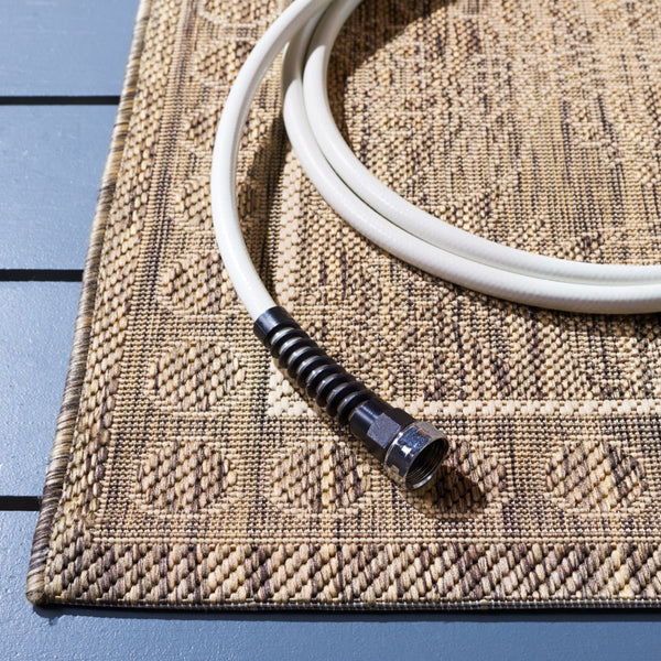 Safavieh Cy2965 Power Loomed 85.4% Polypropylene/10.4% Polyester/4.2% Latex Outdoor Rug CY2965-3009-3