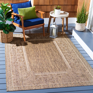 Safavieh Cy2965 Power Loomed 85.4% Polypropylene/10.4% Polyester/4.2% Latex Outdoor Rug CY2965-3009-3