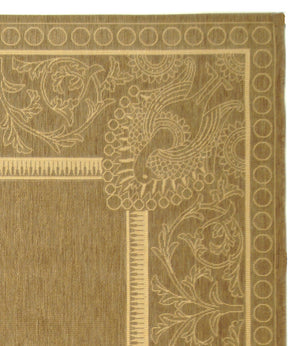 Safavieh Cy2965 Power Loomed 85.4% Polypropylene/10.4% Polyester/4.2% Latex Outdoor Rug CY2965-3009-3