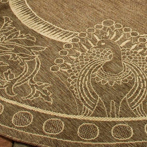 Safavieh Cy2965 Power Loomed 85.4% Polypropylene/10.4% Polyester/4.2% Latex Outdoor Rug CY2965-3009-3