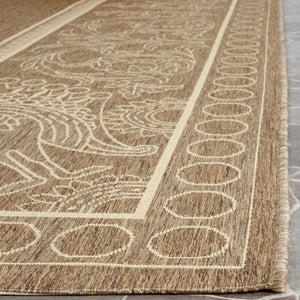 Safavieh Cy2965 Power Loomed 85.4% Polypropylene/10.4% Polyester/4.2% Latex Outdoor Rug CY2965-3009-3