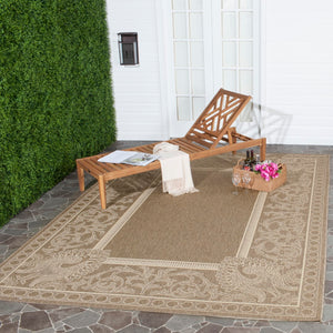 Safavieh Cy2965 Power Loomed 85.4% Polypropylene/10.4% Polyester/4.2% Latex Outdoor Rug CY2965-3009-3