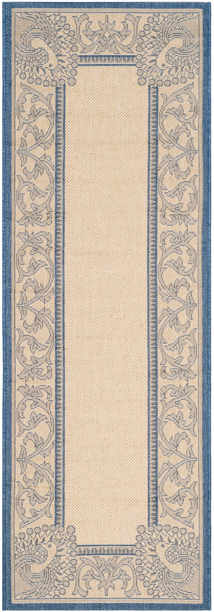 Safavieh Cy2965 Power Loomed 85.4% Polypropylene/10.4% Polyester/4.2% Latex Outdoor Rug CY2965-3101-27
