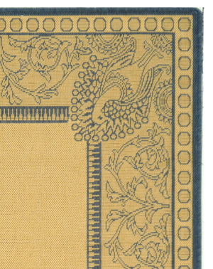 Safavieh Cy2965 Power Loomed 85.4% Polypropylene/10.4% Polyester/4.2% Latex Outdoor Rug CY2965-3101-4