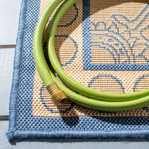 Safavieh Cy2965 Power Loomed 85.4% Polypropylene/10.4% Polyester/4.2% Latex Outdoor Rug CY2965-3101-210