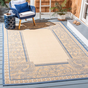 Safavieh Cy2965 Power Loomed 85.4% Polypropylene/10.4% Polyester/4.2% Latex Outdoor Rug CY2965-3101-210