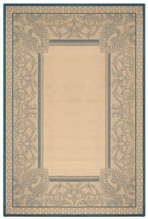 Safavieh Cy2965 Power Loomed 85.4% Polypropylene/10.4% Polyester/4.2% Latex Outdoor Rug CY2965-3101-210