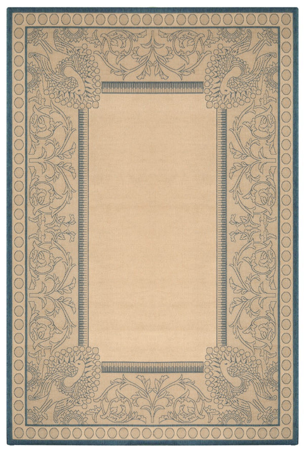 Safavieh Cy2965 Power Loomed 85.4% Polypropylene/10.4% Polyester/4.2% Latex Outdoor Rug CY2965-3101-210