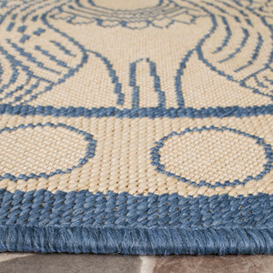 Safavieh Cy2965 Power Loomed 85.4% Polypropylene/10.4% Polyester/4.2% Latex Outdoor Rug CY2965-3101-210