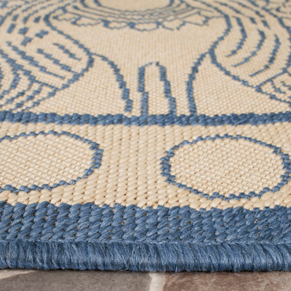 Safavieh Cy2965 Power Loomed 85.4% Polypropylene/10.4% Polyester/4.2% Latex Outdoor Rug CY2965-3101-210