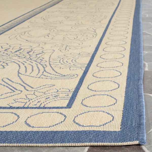 Safavieh Cy2965 Power Loomed 85.4% Polypropylene/10.4% Polyester/4.2% Latex Outdoor Rug CY2965-3101-210