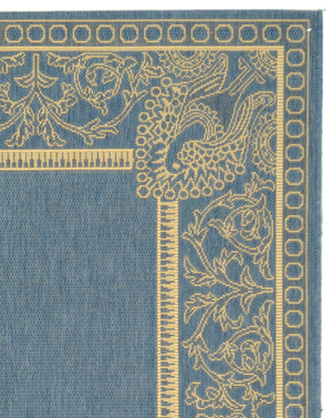 Safavieh Cy2965 Power Loomed 85.4% Polypropylene/10.4% Polyester/4.2% Latex Outdoor Rug CY2965-3103-4