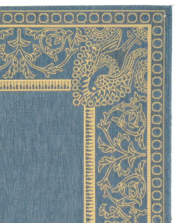 Safavieh Cy2965 Power Loomed 85.4% Polypropylene/10.4% Polyester/4.2% Latex Outdoor Rug CY2965-3103-4