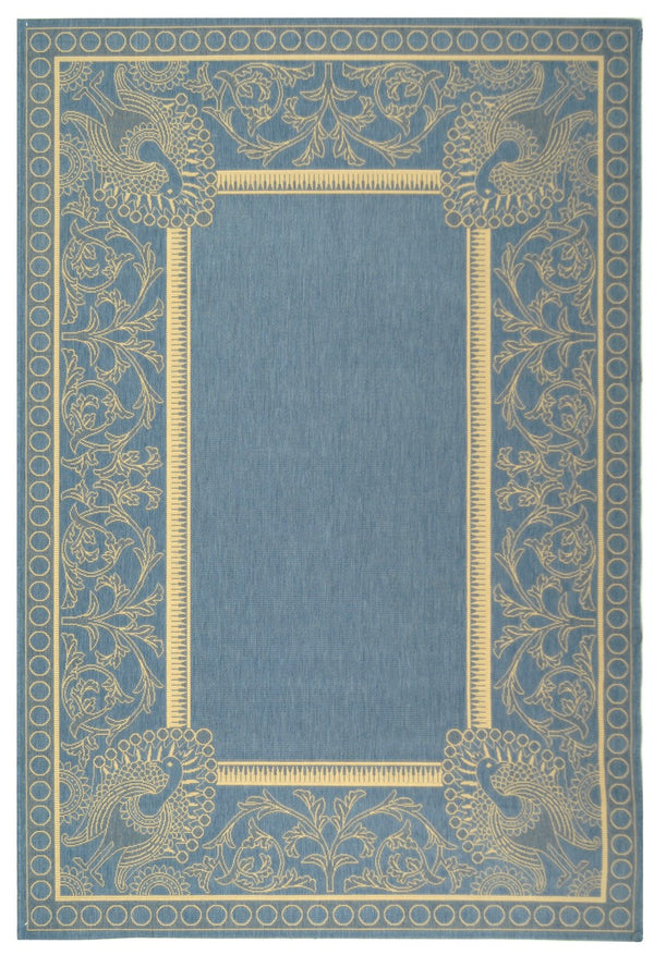 Safavieh Cy2965 Power Loomed 85.4% Polypropylene/10.4% Polyester/4.2% Latex Outdoor Rug CY2965-3103-214