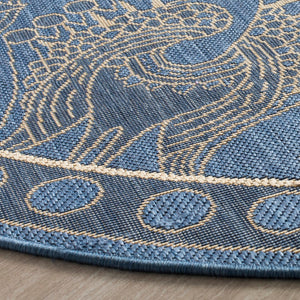 Safavieh Cy2965 Power Loomed 85.4% Polypropylene/10.4% Polyester/4.2% Latex Outdoor Rug CY2965-3103-214