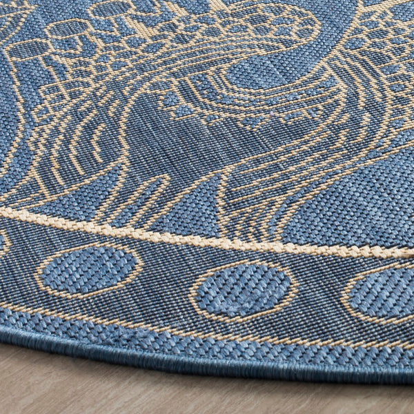 Safavieh Cy2965 Power Loomed 85.4% Polypropylene/10.4% Polyester/4.2% Latex Outdoor Rug CY2965-3103-214