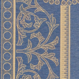 Safavieh Cy2965 Power Loomed 85.4% Polypropylene/10.4% Polyester/4.2% Latex Outdoor Rug CY2965-3103-214