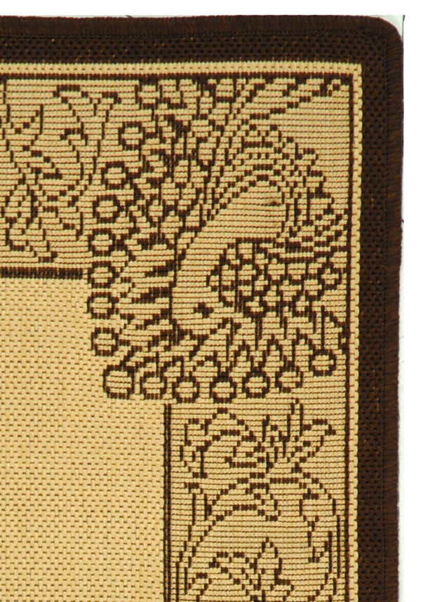 Safavieh Cy2965 Power Loomed 85.4% Polypropylene/10.4% Polyester/4.2% Latex Outdoor Rug CY2965-3401-3