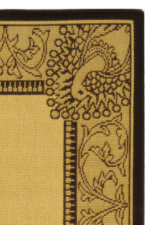 Safavieh Cy2965 Power Loomed 85.4% Polypropylene/10.4% Polyester/4.2% Latex Outdoor Rug CY2965-3401-3