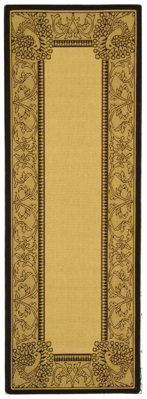 Safavieh Cy2965 Power Loomed 85.4% Polypropylene/10.4% Polyester/4.2% Latex Outdoor Rug CY2965-3401-3
