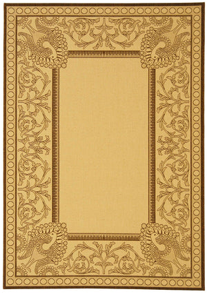 Safavieh Cy2965 Power Loomed 85.4% Polypropylene/10.4% Polyester/4.2% Latex Outdoor Rug CY2965-3401-3