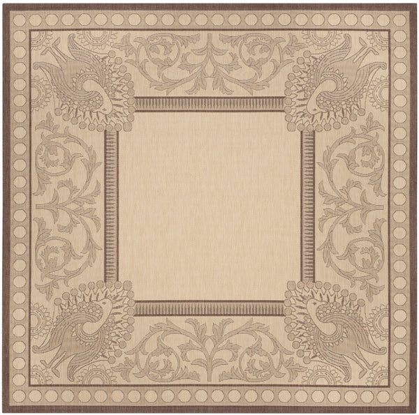 Safavieh Cy2965 Power Loomed 85.4% Polypropylene/10.4% Polyester/4.2% Latex Outdoor Rug CY2965-3401-3