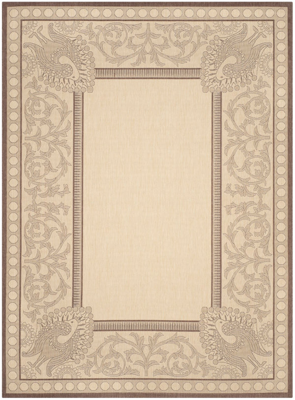 Safavieh Cy2965 Power Loomed 85.4% Polypropylene/10.4% Polyester/4.2% Latex Outdoor Rug CY2965-3401-3