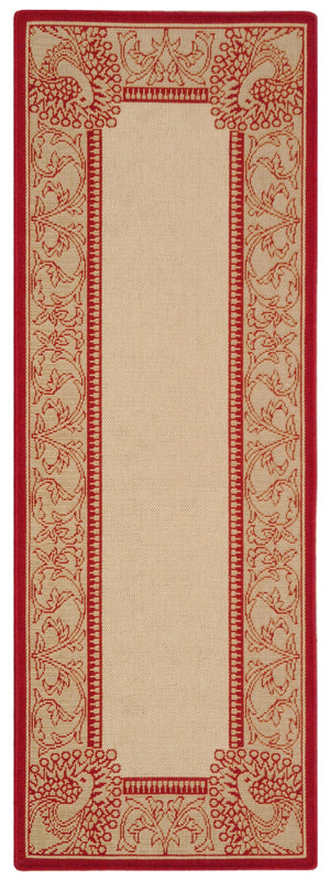 Safavieh Cy2965 Power Loomed 85.4% Polypropylene/10.4% Polyester/4.2% Latex Outdoor Rug CY2965-3701-27