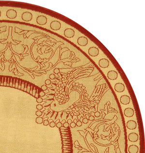 Safavieh Cy2965 Power Loomed 85.4% Polypropylene/10.4% Polyester/4.2% Latex Outdoor Rug CY2965-3701-5R