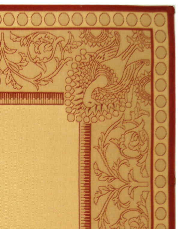 Safavieh Cy2965 Power Loomed 85.4% Polypropylene/10.4% Polyester/4.2% Latex Outdoor Rug CY2965-3701-210