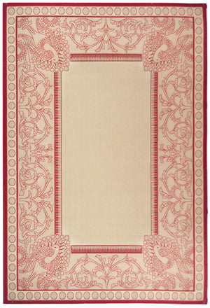 Safavieh Cy2965 Power Loomed 85.4% Polypropylene/10.4% Polyester/4.2% Latex Outdoor Rug CY2965-3701-210