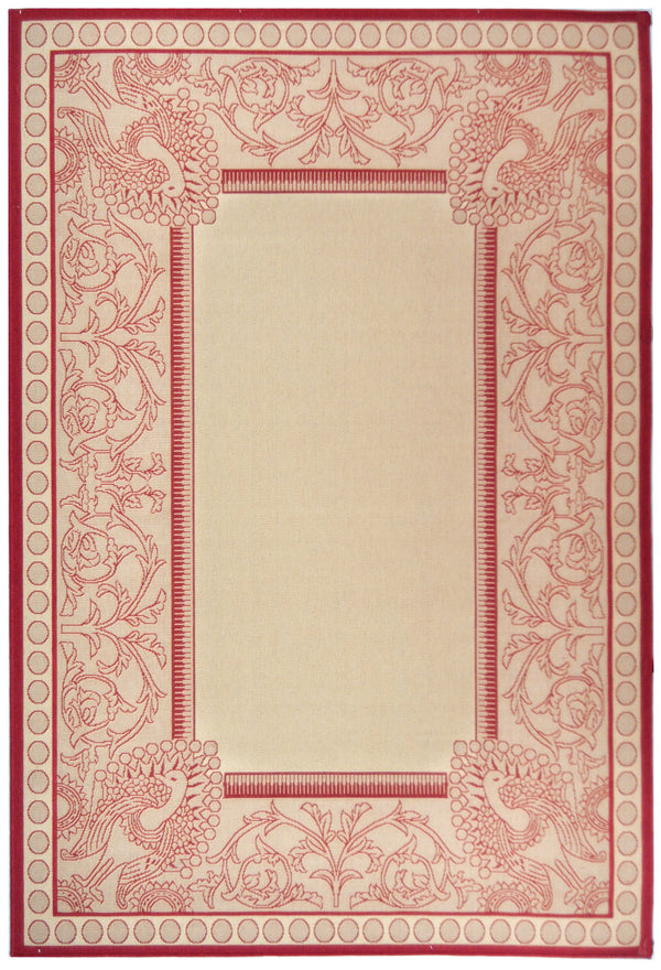 Safavieh Cy2965 Power Loomed 85.4% Polypropylene/10.4% Polyester/4.2% Latex Outdoor Rug CY2965-3701-210