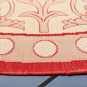 Safavieh Cy2965 Power Loomed 85.4% Polypropylene/10.4% Polyester/4.2% Latex Outdoor Rug CY2965-3701-210