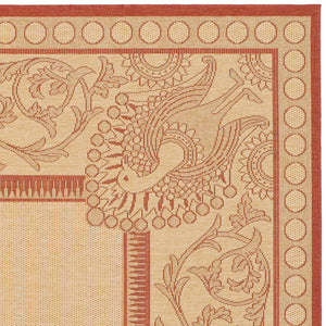 Safavieh Cy2965 Power Loomed 85.4% Polypropylene/10.4% Polyester/4.2% Latex Outdoor Rug CY2965-3701-210