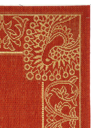 Safavieh Cy2965 Power Loomed 85.4% Polypropylene/10.4% Polyester/4.2% Latex Outdoor Rug CY2965-3707-214