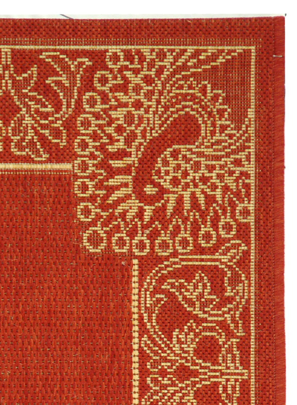 Safavieh Cy2965 Power Loomed 85.4% Polypropylene/10.4% Polyester/4.2% Latex Outdoor Rug CY2965-3707-214